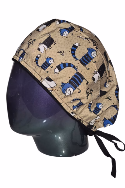 Gorro para caballero- dog and cat